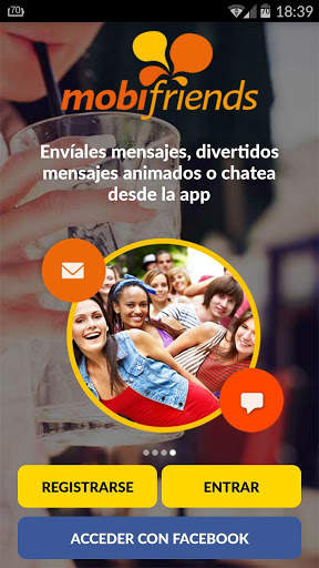 Mobifriends - Conocer gente, Buscar pareja, Ligar скриншот 4