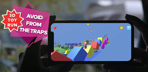 JUMPCRAFT - 3D Toy Run screenshot 2