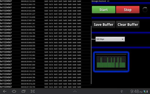 Bluetooth CAN Bus Analyzer screenshot 1