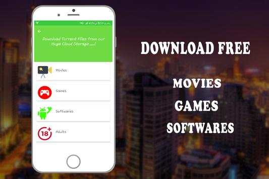 Fast Torrent Movie Super Downloader screenshot 1