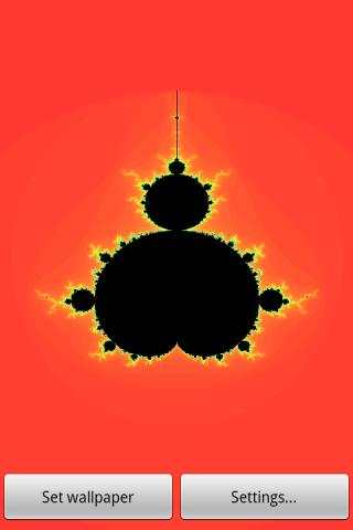 Mandelbrot Wallpaper screenshot 1