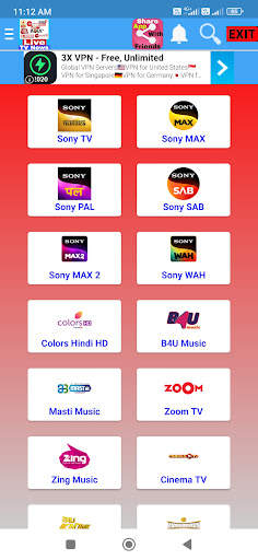 Live TV India All Channel स्क्रीनशॉट 3