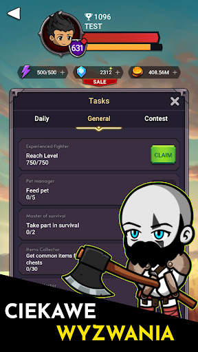 Simplest RPG - AFK Idle Game screenshot 1