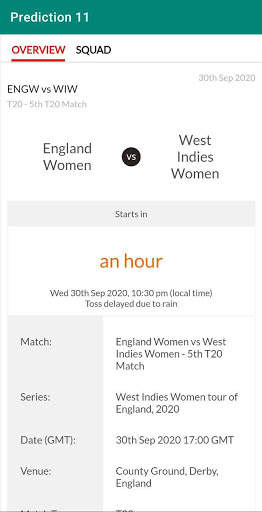 Prediction 11 | Team prediction | Live Score screenshot 5