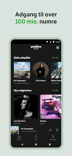 YouSee Musik screenshot 1