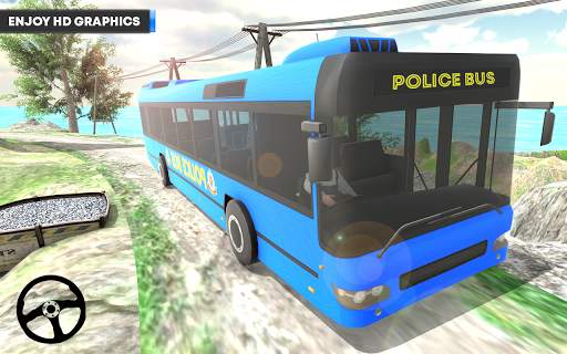 Police Bus Driving Simulator 3D Game screenshot 5