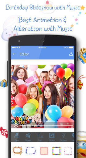 Birthday Slideshow with Song screenshot 5