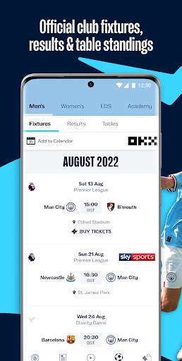 Manchester City Official App 6 تصوير الشاشة