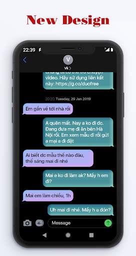 Message Style i-OS13 screenshot 4