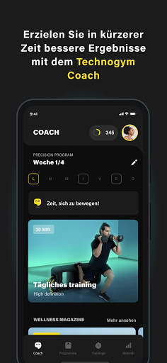Technogym screenshot 1