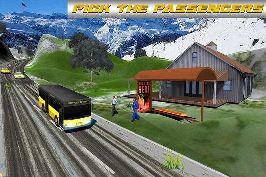 Offroad Bus Driving Highway Simulator screenshot 8