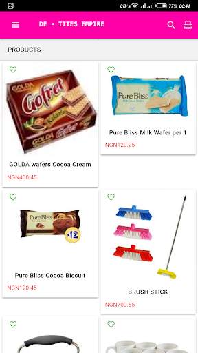 DE-TITES EMPIRE - SHOPPING AND DELIVERY SERVICES screenshot 2