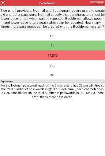 ACT Math : Data Analysis Lite screenshot 23