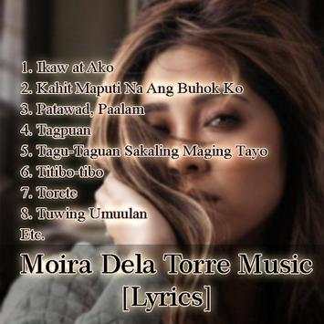 Moira Dela Torre Music lyrics - Offline screenshot 2