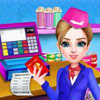 Airport Manager Cash Register Cashier Girls Games logo