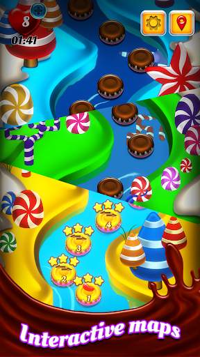 Sugar Candy Mania - Match3 screenshot 1
