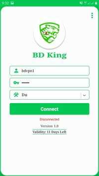 BD King VPN screenshot 1
