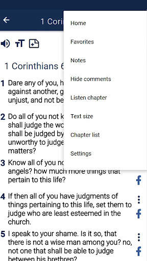 Bible offline audio app screenshot 6