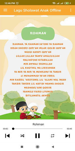 Lagu Sholawat Anak Full Offline screenshot 8
