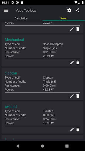 Vape Toolbox Lite 7 تصوير الشاشة