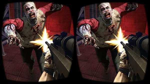 VR zombie berbahaya shooting screenshot 5