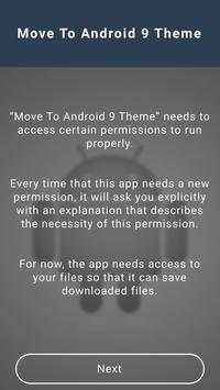 Move To Android 9 Theme screenshot 4