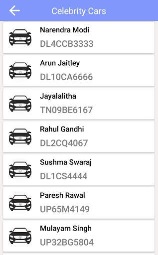 RTO Vehicle owner details and Challan information screenshot 3
