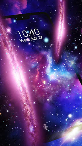 Beautiful Galaxy APUS Live Wallpaper screenshot 2