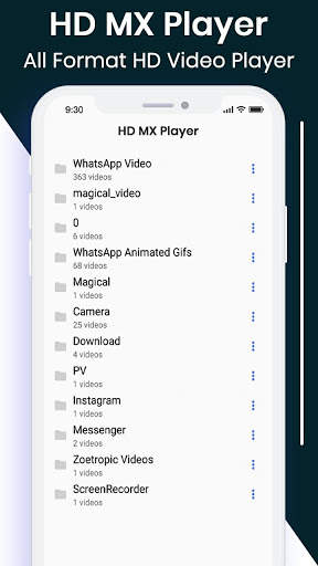 Full HD Video Player - HD Video Player screenshot 1