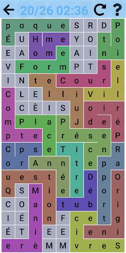 Mots Mêlés - Mots Cachés screenshot 3