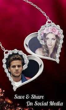 Dual Love Locket Photo Frames screenshot 3
