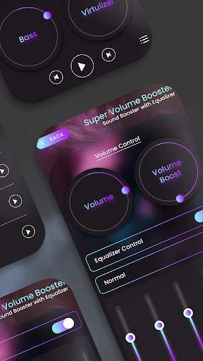 Super Volume Booster Sound Booster with Equalizer screenshot 5