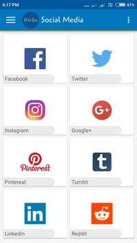 All In one - Social Media screenshot 1