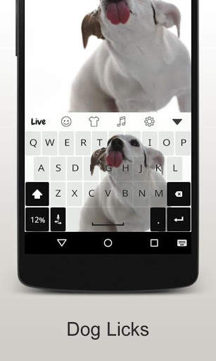 Dog Licking Keyboard  Animated screenshot 3