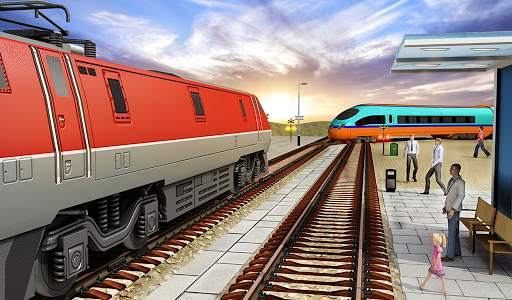 Indian Train Pro Driving Sim - City Train Game screenshot 6