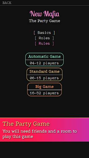 New Mafia. The Party Game screenshot 1