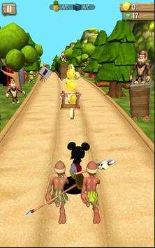 Mickey Jungle Mouse RUN, Dash 3D скриншот 3