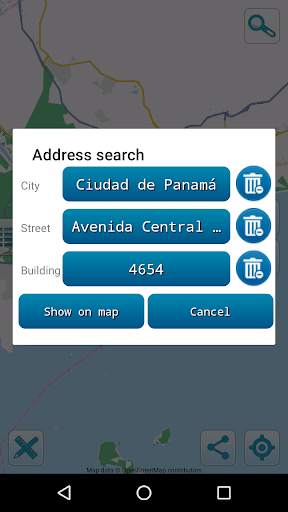 Map of Panama offline screenshot 3