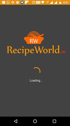 Indian Recipe App screenshot 1