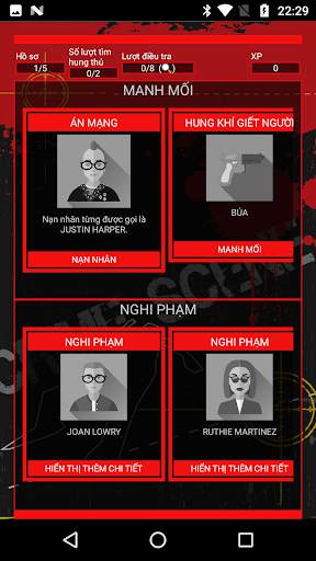 CrimeBot: game thám tử screenshot 1