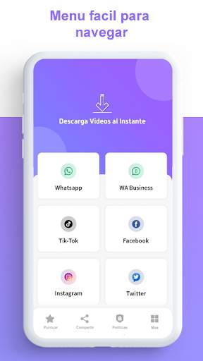Video Downloader For Facebook Instagram WhatsApp screenshot 2