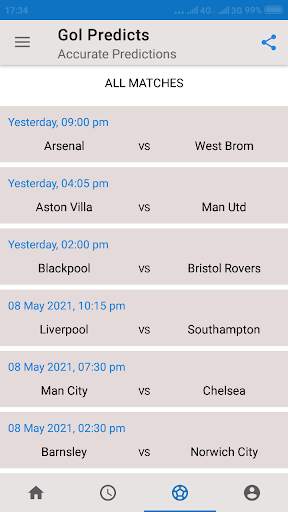 Gol Predicts screenshot 5