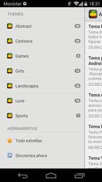 Themes for Android screenshot 1
