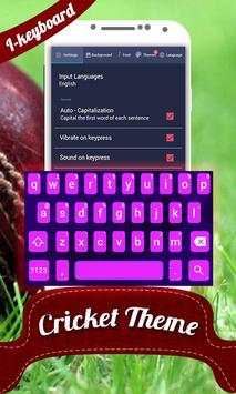 Cricket Photo Keyboard screenshot 2