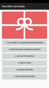 Free Gift Cards screenshot 1