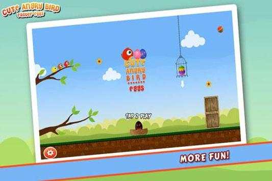 Cute Angry Bird : Eggs screenshot 1