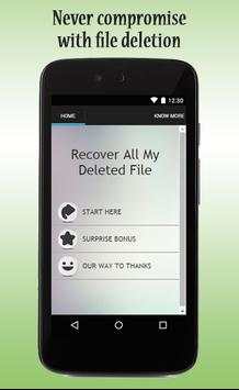 Recover All My Delete File Tip screenshot 1