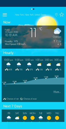 Free Live Weather: Forecast & Radar screenshot 2