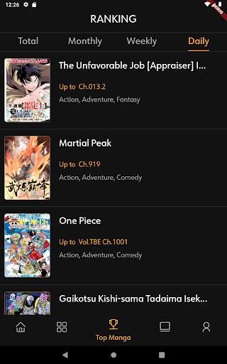 Otaku Zone - Manga, Comics, Webtoons Update Daily screenshot 14