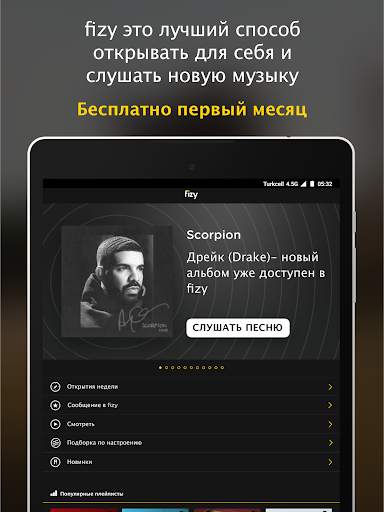 fizy – Музыка & видео скриншот 5